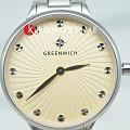 Greenwich Greenwich Wind GW 321.10.35  английские женские часы на браслете нержавеющая сталь боковой вид